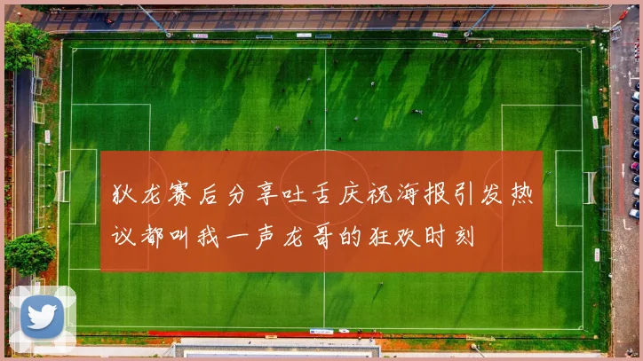 狄龙赛后分享吐舌庆祝海报引发热议都叫我一声龙哥的狂欢时刻
